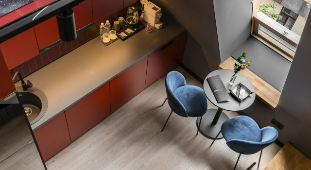Полулюкс Двухуровневый с видом на внутренний двор Бутик-отель Terraplace by Mix Hotels