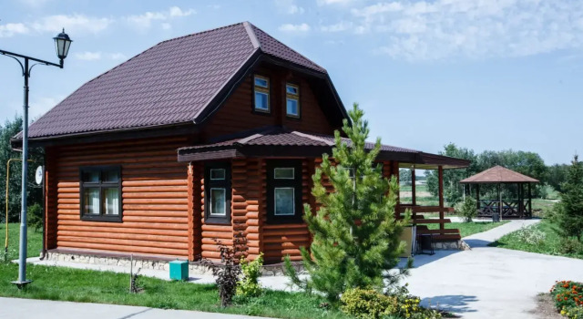 Шестиместный коттедж Дуплекс с красивым видом из окна Отель Загородный клуб Свияга