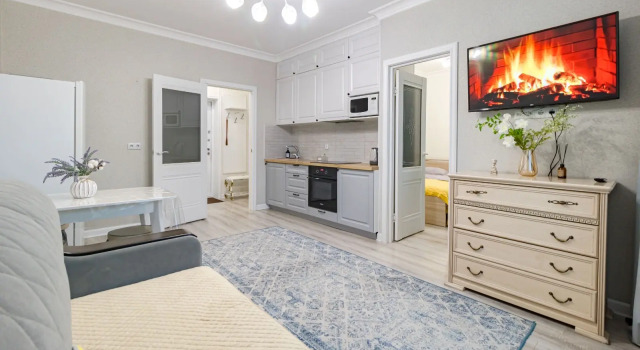 Apartments S Prekrasnym Vidom Na Botanicheskiy Sad, Rezerwuj Apartament Astana Kazachstan