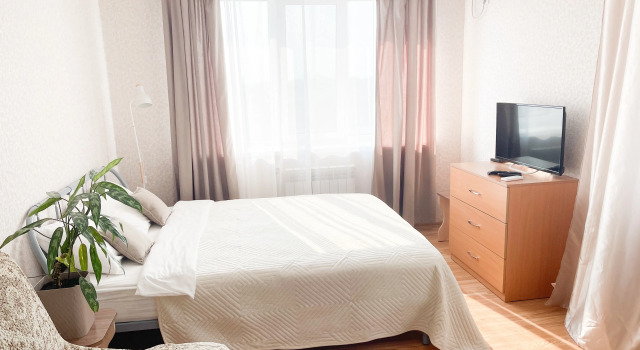 S Interyerom V Svetlykh Tonakh Flat, Buchen Sie Ferienwohnung Ussurijsk 