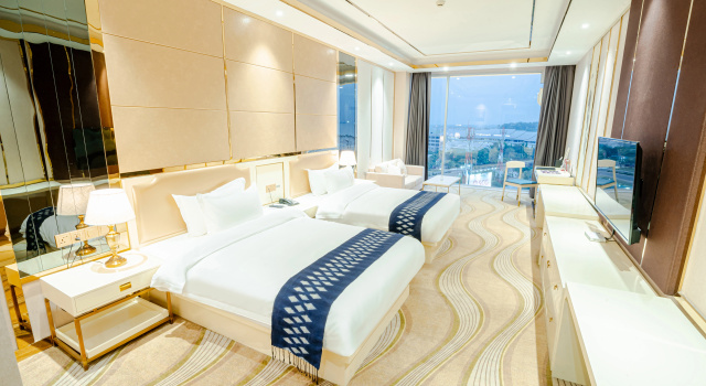 Двухместный номер Deluxe с красивым видом из окна ST Hotel Wattay Airport