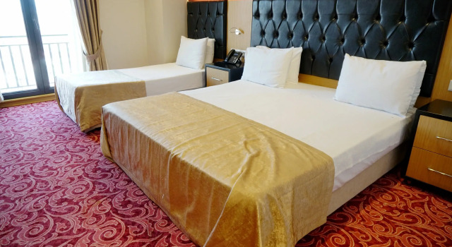 Standardowy trzyosobowy pokój z widokiem na miasto Vois Hotel Ataşehir SPA