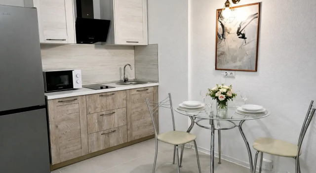 Dlya 4 Gostey Ryadom s Sadovodom Flat, Rezervovat Apartmán Levné hotely v Lyuberetsky District