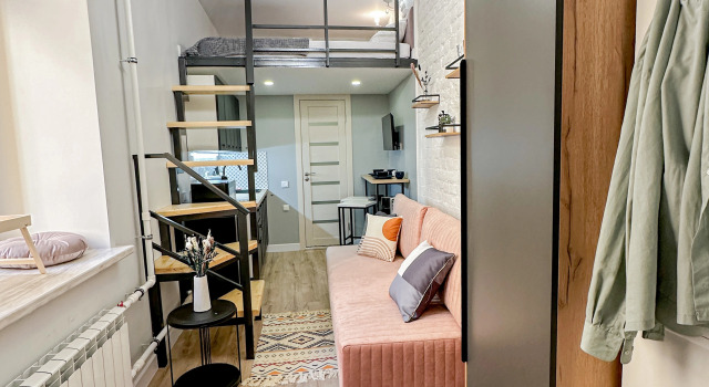 Uyutnaya Studiya Na Grecheskom Flat, Book Lejlighed Sankt Petersborg Rusland