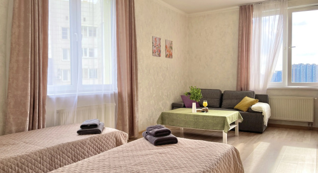 Dvukhkomnatnaya Good Sleep Apartments Na Ulitse Belorusskaya Flat, Buchen Sie Ferienwohnung Günstige Hotels in Oblast Moskau
