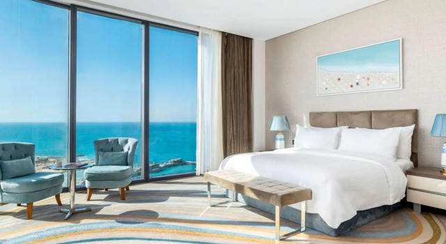 Номер Premium с панорамным видом Отель Rixos Premium Alamein