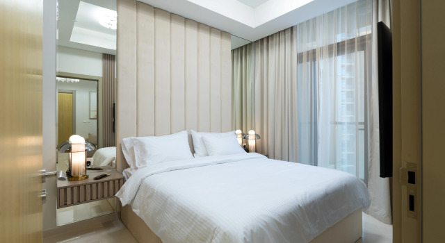 Апартаменты Keyrock Living: Premium Stay w/ High-End Amenities, Забронировать Апартаменты/квартира Апартаменты Дубая, рядом с Max, Апартаменты/квартира