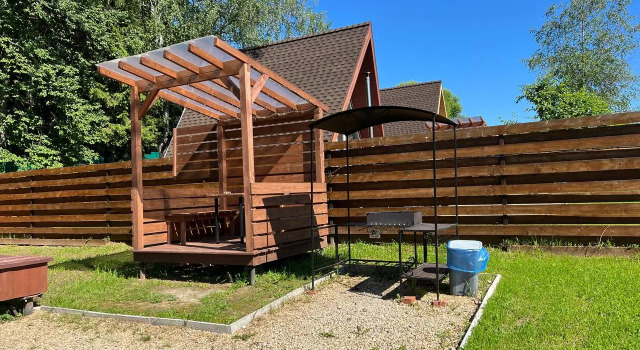Коттедж c 1 комнатой с красивым видом из окна Глэмпинг Домики A-frame С Чаном или Купелью-Фурако