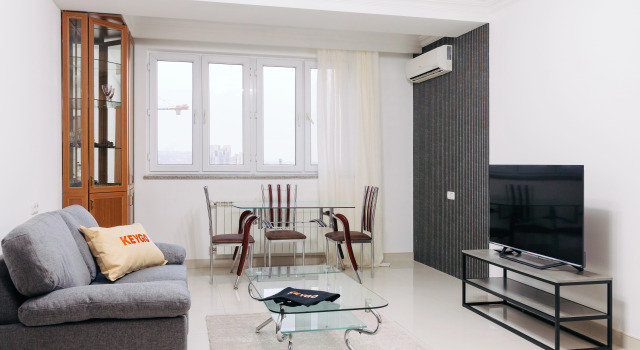 Апартаменты 1BR/near Opera/Sunset view/Self checkin/Keygo 21