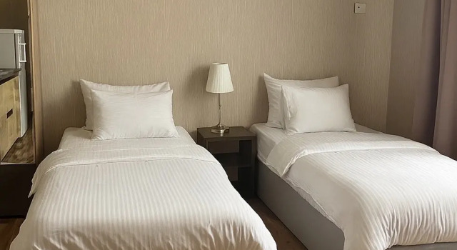 Номер Deluxe с балконом и с видом на город Гостевой дом Eva Apartments