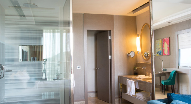 Двухместный номер Deluxe с частичным видом на море Sirene Luxury Hotel Bodrum