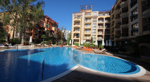 Апартаменты Harmony Suites II - Menada, Забронировать Апартаменты/квартира Отели Солнечного берега с бассейном, рядом с Танцевальный клуб Mania, Бассейн