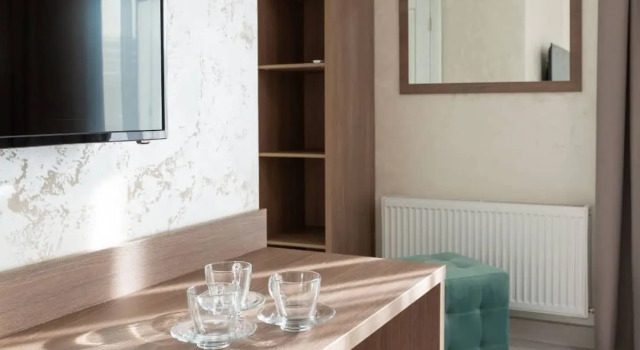 Трёхместный номер Comfort с балконом и с красивым видом из окна АМРА