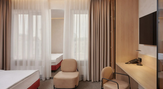 Двухместный люкс с видом на город Отель Aura CityHotel