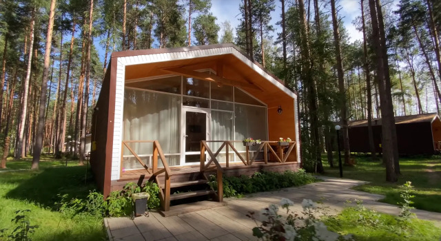 Коттедж с 2 комнатами с красивым видом из окна Отель Sherwood Park