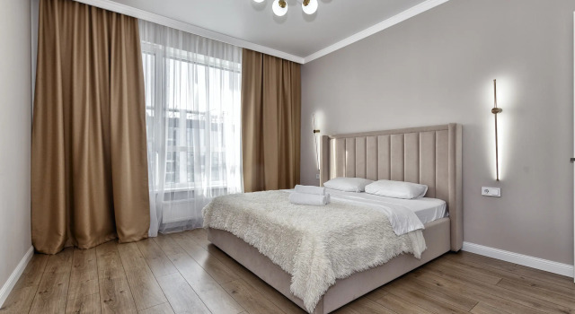 Stilnaya Yevrodvushka Ryadom s Expo i Mega SilkWay Flat, Rezerwuj Apartament Astana Kazachstan