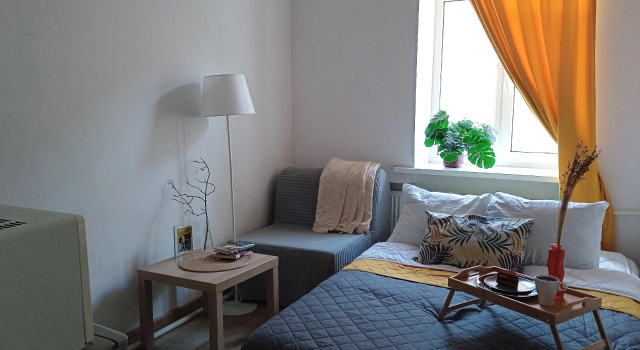 Tryokhkomnatnaya Nedaleko ot Metro (s Parkovkoy) Flat, Book Lejlighed Sankt Petersborg Rusland