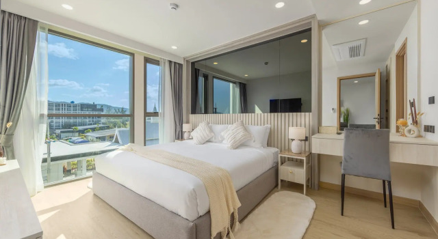Apartment Ozone condo by TropicLook, Забронировать Апартаменты/квартира Отели Транг с бассейном, Бассейн