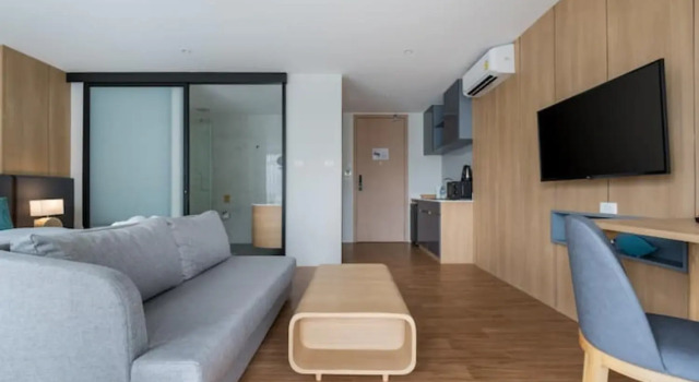 Двухместные апартаменты c 1 комнатой с балконом Apartment Wyndham gardens forest view 1528 studio