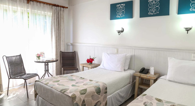 Двухместный номер Standard с балконом и с красивым видом из окна Отель Easter Island Eco Lodge