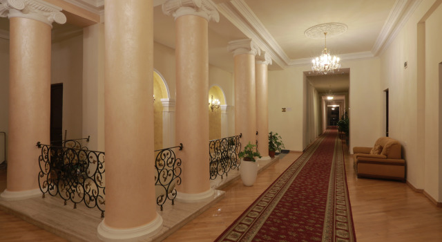Одноместный номер Standard с красивым видом из окна Jermuk Olympia Sanatorium