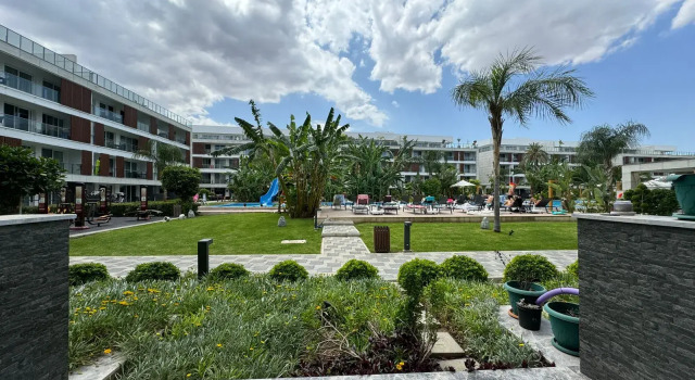 Апартаменты Superior Апартаменты Courtyard Long Beach, Северный Кипр, бассейн, терраса, 500м от моря