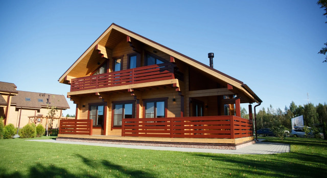 Cottage Двухэтажный с видом на лес с балконом и with forest view Левада Парк-Отель
