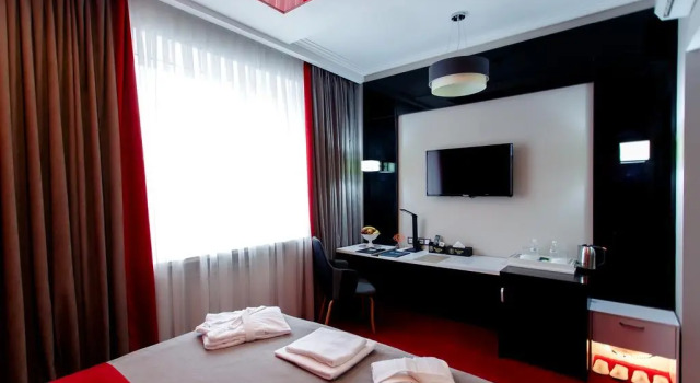 Deluxe dobbelt værelse med byudsigt Mildom Premium Hotel