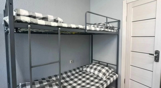 Bed in Dorm (male dorm) with city view One Hostel Hostel
