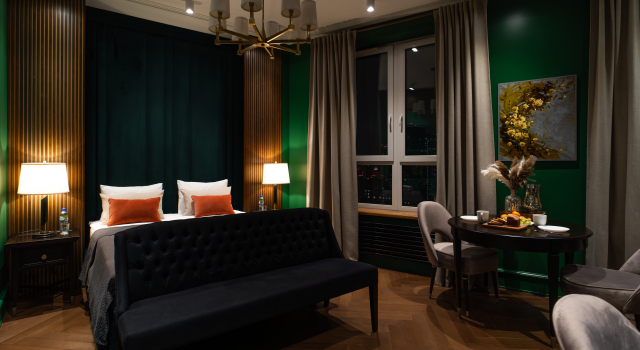 Lalapart Green Retreat s Vidom na Moskva-reku u Metro Shelepiha Apartments, Rezervovat Apartmán Hotely v SZAO Area s parkováním, Parkování
