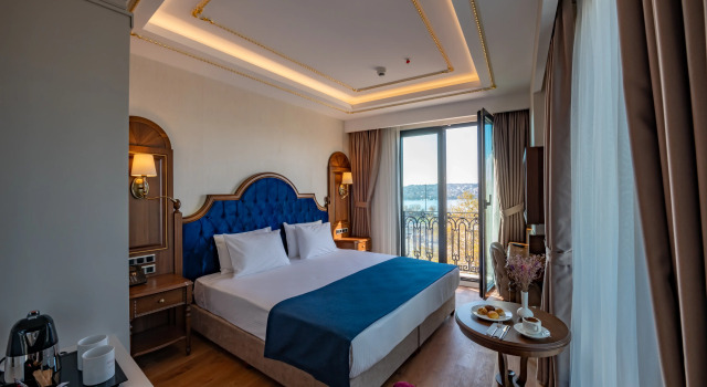 Superior Tweepersoonskamer uitzicht op zee BVS Bosphorus Pera Hotel