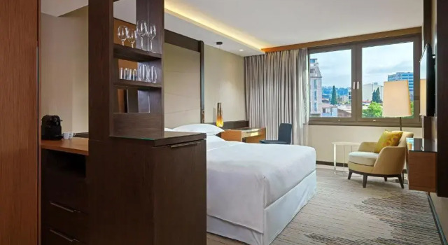 Двухместный номер Deluxe Sheraton Grand Tbilisi Metechi Palace