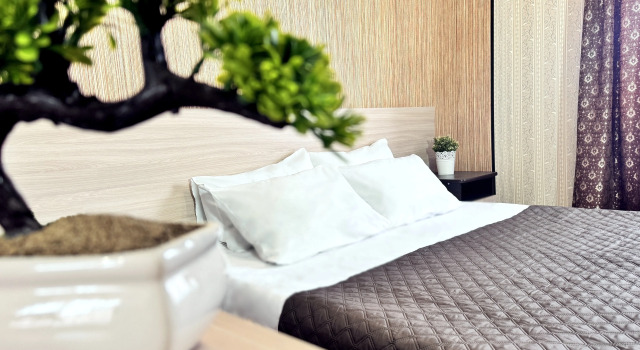 Двухместный номер Comfort с балконом и с красивым видом из окна Гостевой дом Диана Утёсова