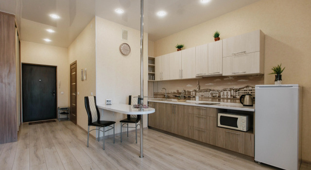 Studii Be Home na Mad'yar Flat, Boek Appartement Hotels in Irkoetsk met parkeren, Parkeren