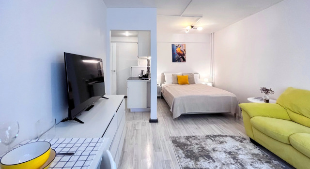 Studiya Asapro Na Belorusskoy Flat, Réserver Appartement Hôtels à Butyrsky avec parking, Parking