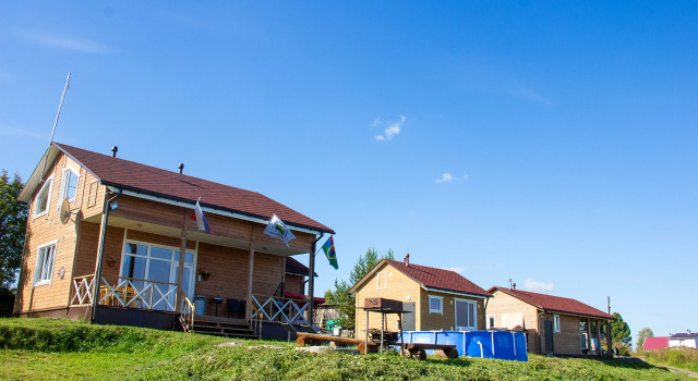 Onezhskaya Gorka-Kottedzh1 Guest House, Rezervasyon Misafirhane Kondopozhsky District havuzlu oteller, Yüzme Havuzu