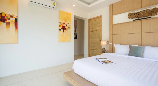 Вилла с 6 комнатами с балконом и с красивым видом из окна Sea&Sky Beach Resort Beachfront Bungalows & Pool Villas