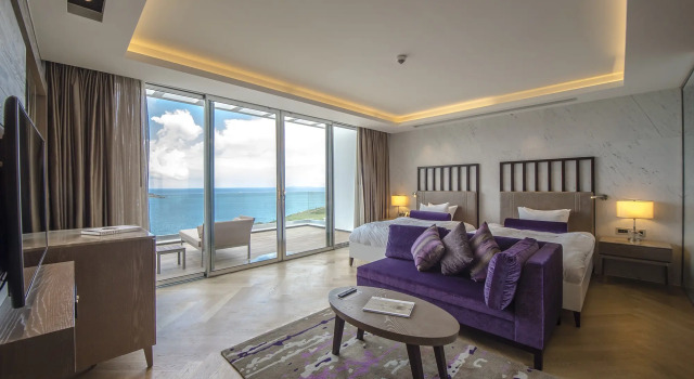Двухместный номер Deluxe с видом на море Sirene Luxury Hotel Bodrum