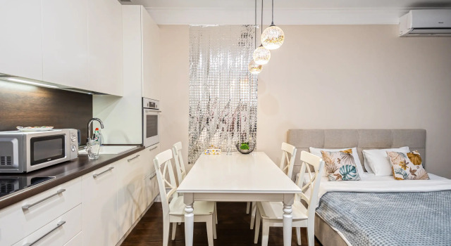 Belaya Sova Zhk Layner Zapad 260 Apartments, Rezerwuj Apartament Hotele w SAO Area z basenem, Basen