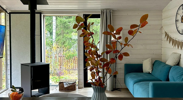 U Ozera S Terrasoy Sosnovy Dom Private house, Rezervovat Rekreační dům Orechovo Leningradská oblast