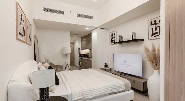 Апартаменты Modern studio in Azizi Riviera