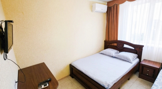 Трёхместный номер Comfort с балконом и с красивым видом из окна Гостевой дом Калатея