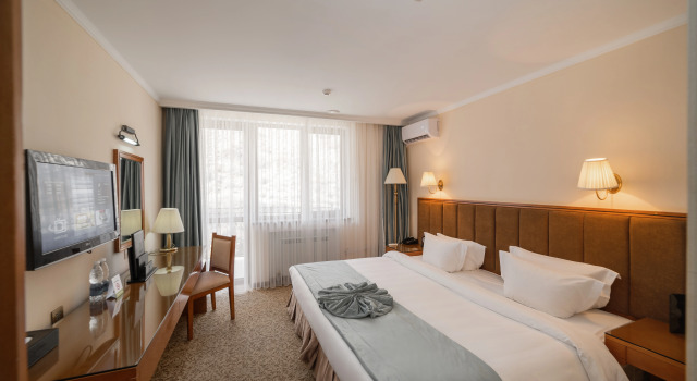 Двухместный номер Standard с балконом Отель Jannat Resort