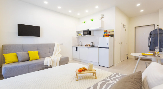 U Aeroporta Tolmachevo 4 Apartments, Rezervovat Apartmán Hotely v Ob s parkováním, Parkování