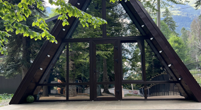 Дом A-Frame Отель Ilios