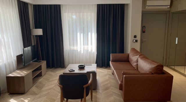 Двухместный люкс Deluxe с балконом и с видом на парк Istanbul Park Hotel