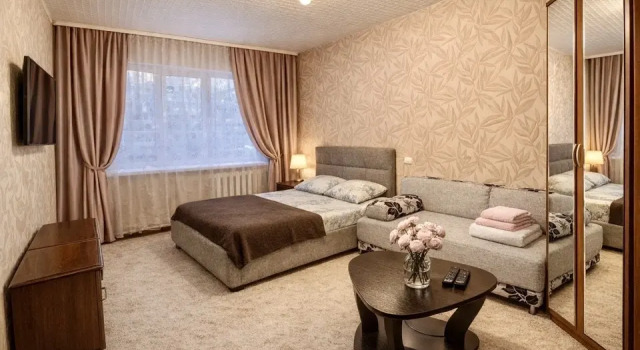 Kvartira 1-k Vmestitelnaya Ryadom s Tsentralnoi Plocshadyu Flat, Boek Appartement Hotels in Vorkoeta met parkeren, Parkeren