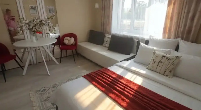 Dizaynerskaya Studiya Dlya 3 Gostey U Morya Solnechny Aktsent Flat, Varaa Huoneisto Asunnot kohteessa Krim, Huoneisto