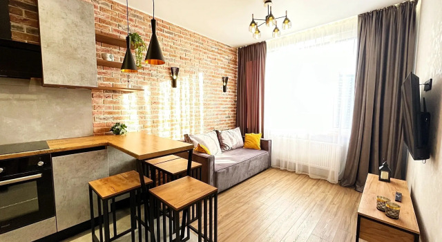 Biznes-Klassa Mila Apart v Stile Loft Flat, Rezervovat Apartmán Hotely v Moskva s parkováním, poblíž Nagornaya Metro Station, Parkování