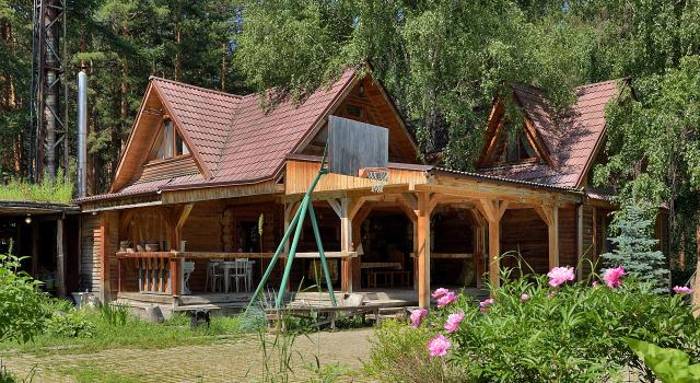 Dezhavyu ryadom s GLTS Abzakovo Guest House, Rezervovat Penzión Hotely v Bashkortostan s parkováním, Parkování
